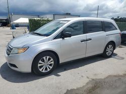 Salvage cars for sale at Orlando, FL auction: 2013 Honda Odyssey LX