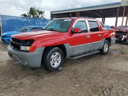 2002 Chevrolet Avalanche K1500 en venta en Riverview, FL