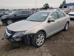 Salvage cars for sale at Woodhaven, MI auction: 2010 Ford Fusion SE