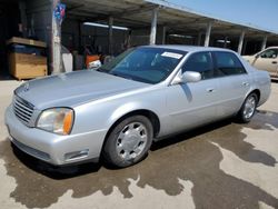 Salvage cars for sale at Fresno, CA auction: 2001 Cadillac Deville