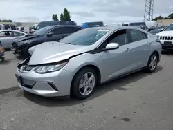 Salvage cars for sale at Hayward, CA auction: 2017 Chevrolet Volt LT