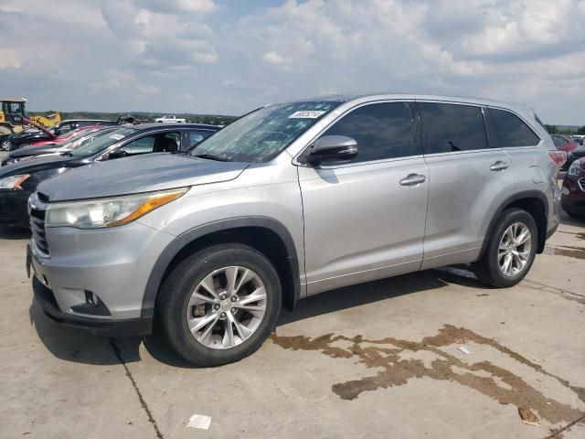 2015 Toyota Highlander LE