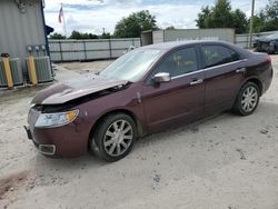 Salvage cars for sale at Midway, FL auction: 2012 Lincoln MKZ