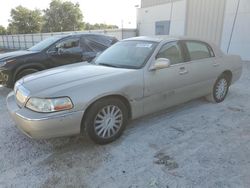 Salvage cars for sale at Apopka, FL auction: 2005 Lincoln Town Car Signature