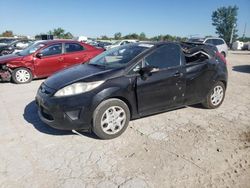 Salvage cars for sale at Kansas City, KS auction: 2013 Ford Fiesta SE