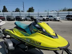 Salvage boats for sale at Sun Valley, CA auction: 2022 Yamaha EX Sport