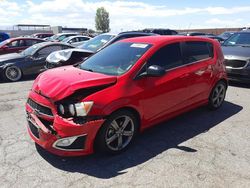 Salvage cars for sale at North Las Vegas, NV auction: 2014 Chevrolet Sonic RS