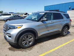 Ford salvage cars for sale: 2021 Ford Explorer XLT