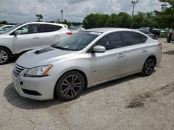 Salvage cars for sale at Lexington, KY auction: 2015 Nissan Sentra S