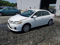 Salvage cars for sale from Copart Windsor, NJ: 2012 Toyota Corolla Base