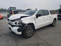 Chevrolet salvage cars for sale: 2021 Chevrolet Silverado K1500 RST