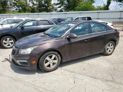 Vehiculos salvage en venta de Copart West Mifflin, PA: 2015 Chevrolet Cruze LT