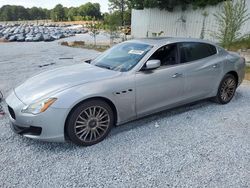 Salvage cars for sale at Fairburn, GA auction: 2014 Maserati Quattroporte S
