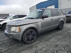 Salvage cars for sale at Elmsdale, NS auction: 2008 Land Rover Range Rover HSE