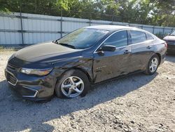 Chevrolet salvage cars for sale: 2018 Chevrolet Malibu LS