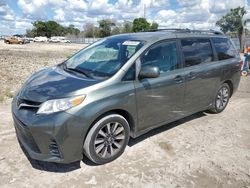 Salvage cars for sale at Riverview, FL auction: 2018 Toyota Sienna LE