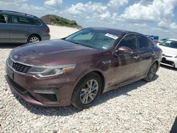 Salvage cars for sale at Temple, TX auction: 2019 KIA Optima LX