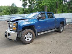 Salvage trucks for sale at Center Rutland, VT auction: 2016 Chevrolet Silverado K3500 LT