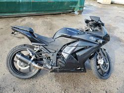 Salvage cars for sale from Copart Harleyville, SC: 2012 Kawasaki EX250 J