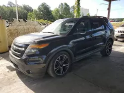 Salvage cars for sale at Gaston, SC auction: 2015 Ford Explorer Sport