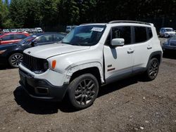 Salvage cars for sale from Copart Graham, WA: 2016 Jeep Renegade Latitude