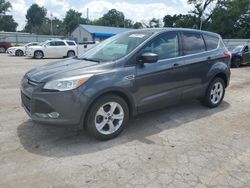 Salvage cars for sale at Wichita, KS auction: 2015 Ford Escape SE