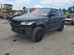 Land Rover salvage cars for sale: 2016 Land Rover Range Rover Sport HSE