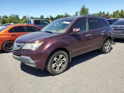 Acura Vehiculos salvage en venta: 2007 Acura MDX