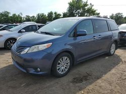 Salvage cars for sale from Copart Baltimore, MD: 2015 Toyota Sienna XLE