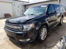 Salvage cars for sale at Pekin, IL auction: 2014 Ford Flex SEL