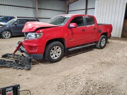 Salvage cars for sale from Copart Houston, TX: 2018 Chevrolet Colorado LT