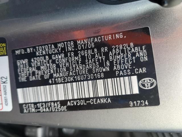 2006 Toyota Camry LE