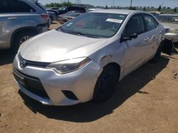 Vehiculos salvage en venta de Copart Elgin, IL: 2014 Toyota Corolla L