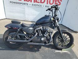 Salvage motorcycles for sale at Rancho Cucamonga, CA auction: 2011 Harley-Davidson XL883 N