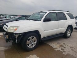 Salvage cars for sale at Grand Prairie, TX auction: 2004 Toyota 4runner SR5