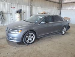 Salvage cars for sale at Des Moines, IA auction: 2013 Volkswagen Passat SEL