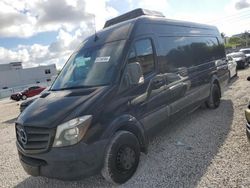 Salvage cars for sale from Copart Opa Locka, FL: 2017 Mercedes-Benz Sprinter 3500
