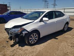 Toyota Vehiculos salvage en venta: 2017 Toyota Corolla L