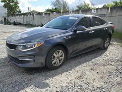 Salvage cars for sale at auction: 2017 KIA Optima LX