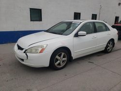 Salvage cars for sale at Farr West, UT auction: 2003 Honda Accord EX