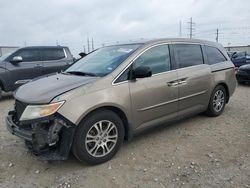 Salvage cars for sale at Haslet, TX auction: 2013 Honda Odyssey EXL