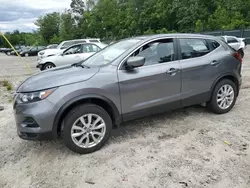 Salvage cars for sale at Candia, NH auction: 2021 Nissan Rogue Sport S