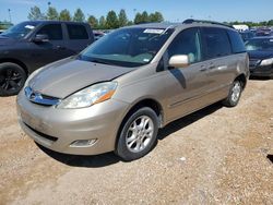 Salvage cars for sale at Bridgeton, MO auction: 2006 Toyota Sienna XLE