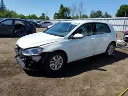 Volkswagen Vehiculos salvage en venta: 2017 Volkswagen Golf S