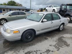 Salvage cars for sale from Copart Orlando, FL: 2001 Ford Crown Victoria