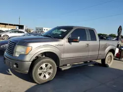 Salvage trucks for sale at Grand Prairie, TX auction: 2010 Ford F150 Super Cab