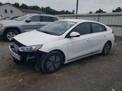 Salvage cars for sale at York Haven, PA auction: 2022 Hyundai Ioniq SE