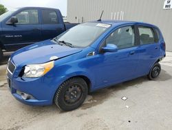 Chevrolet Aveo ls salvage cars for sale: 2010 Chevrolet Aveo LS