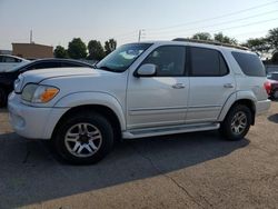 Toyota salvage cars for sale: 2006 Toyota Sequoia Limited