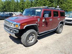 Salvage cars for sale from Copart Graham, WA: 2003 Hummer H2